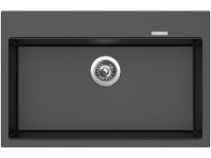 Granitový drez Sinks MAXIMO 780 Metalblack