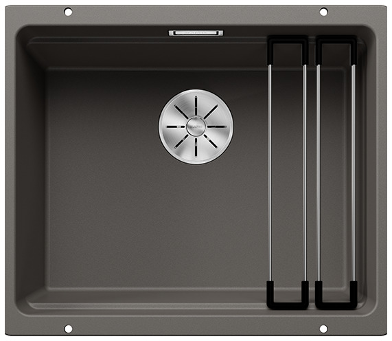 Granitový drez Blanco Etagon 500 U sivá vulkán