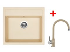 Set Sinks Solo 560 Sahara + Vitalia GR