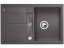 Granitový dřez Blanco METRA 45 S F Silgranit šedá skála oboustranné provedení s excentrem