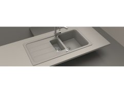 Granitový drez Schock Formhaus D-150L-A Onyx