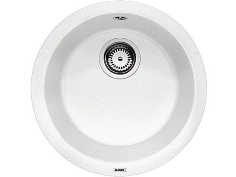Granitový drez Blanco Rondo 45 bielá