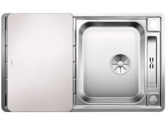 Nerezový drez Blanco AXIS III 45 S-IF InFino Nerez hodvábny lesk - 2