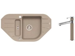 SET ALVEUS NIAGARA 60/02 + BATERIE ZINA/02 PEBBLE