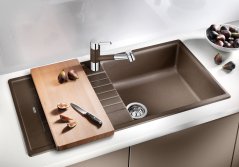 Granitový drez Blanco ZIA XL 6 S Sivá vulkán