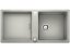 Granitový dřez Blanco ADON XL 6 S Silgranit perlově šedá