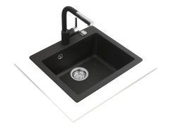 Granitový drez Teka CLIVO 50 S-TQ 1B Čierna metalická - 2
