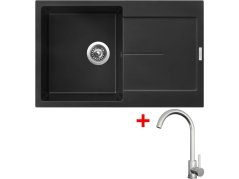 Sinks ULTIMA 790 Pureblack + ARCO celonerezová