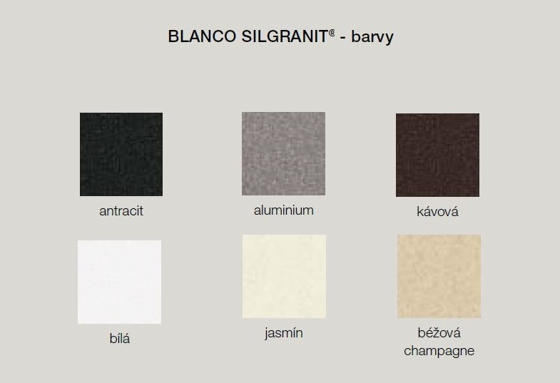Granitový dřez Blanco LEGRA 6 S šedá vulkán