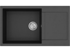 Granitový dřez Teka Clivo 60 B-TQ 1B 1D Nero - 1
