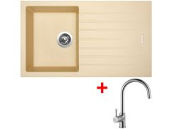 Set Sinks Perfecto 860 Sahara + Vitalia