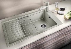Granitový dřez Blanco ELON XL 8 S Bílá soft