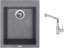 Set Sinks CUBE 410 Titanium + batéria Sinks MIX 350 P chróm