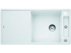 Granitový dřez Blanco AXIA III XL 6 S InFino bílá dřev.kráj.deska oboustr.prov. s exc.