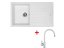 Set Sinks Perfecto 860 Milk + Vitalia GR