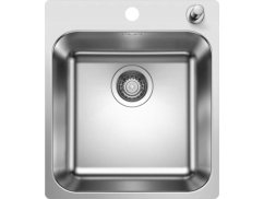 Nerezový drez Blanco Supra 400 IF/A Nerez kartáčovaný, s tiahlom