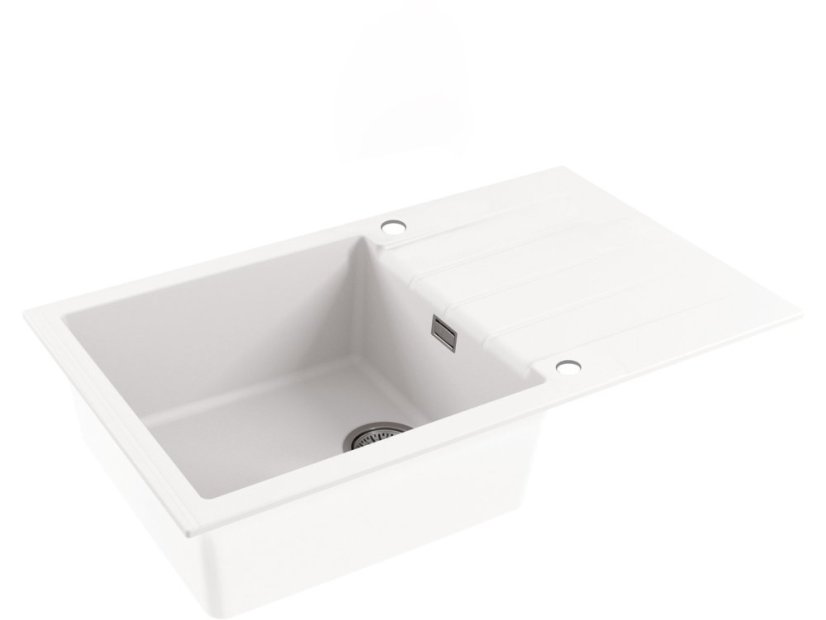 Granitový drez Alveus Cadit 40 Biely