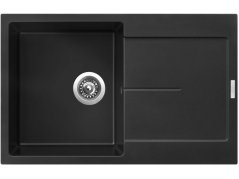 Granitový dřez Sinks ULTIMA 790 Pureblack