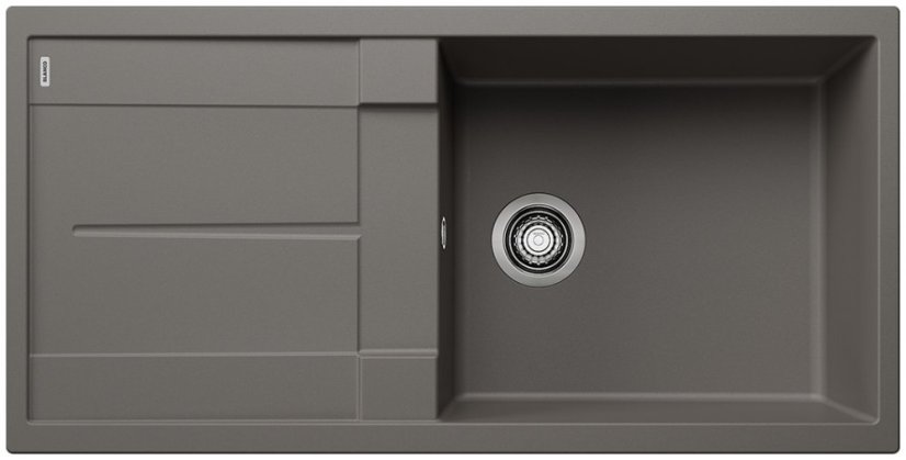 Granitový drez Blanco METRA XL 6 S sivá vulkan