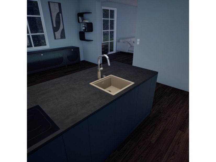 Granitový dřez Schock Kiruna N-100-A Twilight