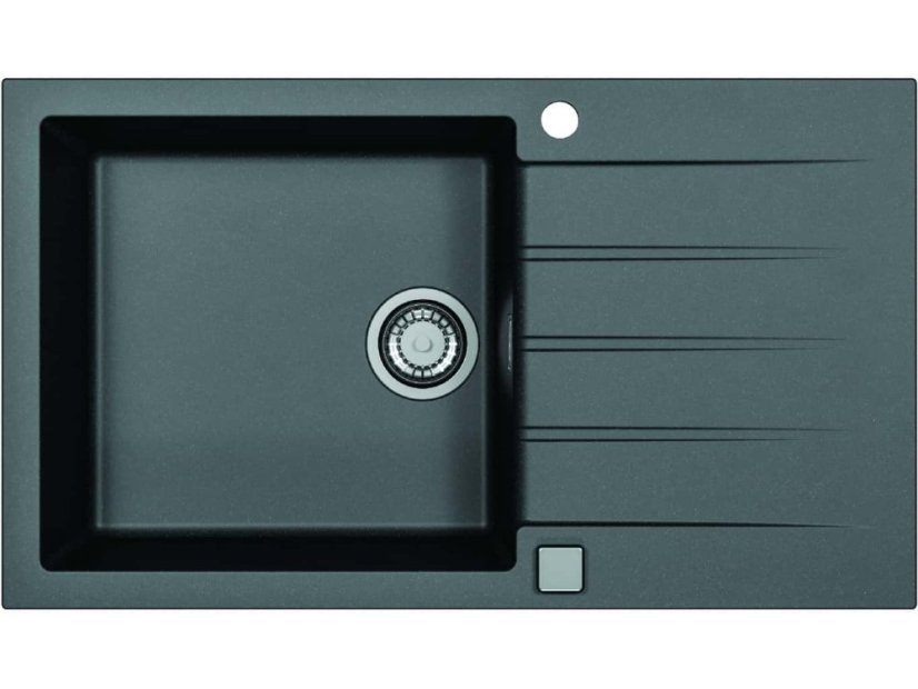 Granitový drez Alveus Cadit 40 čierny