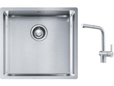 Set Franke BXX 210/110-45 Nerez + baterie Franke FC 3791 ATLAS NEO Nerez