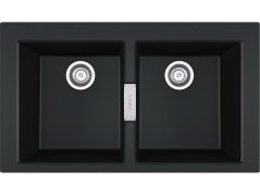 Tectonitový dřez Franke S2D 620-86 Černá