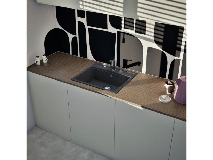 Granitový drez Schock Nemo N-100-A Onyx