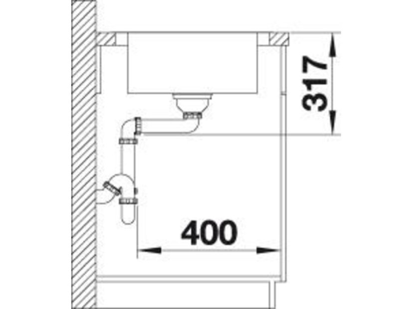 Nerezový drez Blanco DINAS XL 6 S Compact