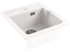 Granitový dřez Alveus ATROX 20 bílý 3d