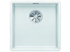 Granitový drez Blanco SUBLINE 400 F InFino biela bez tiahla