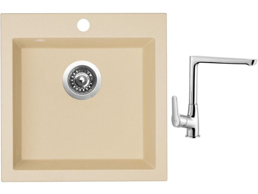 Set Sinks VIVA 455 Sahara + baterie Sinks baterie CASPIRA chrom