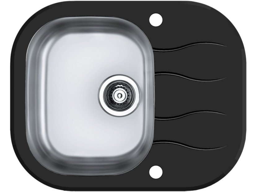 Kuchyňský drez Alveus Wave 10 čierný