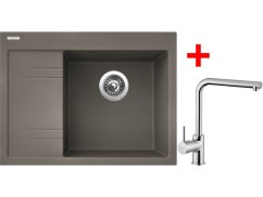 Set Sinks RIM 650 P Truffle + Elka
