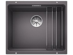 Granitový drez Blanco Etagon 500 U sivá skala