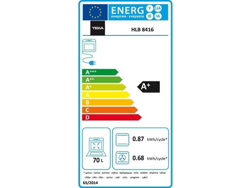 Vstavaná rúra Teka HLB 8416 BX AIR FRY
