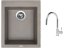Set Sinks CUBE 410 Truffle + baterie Sinks MIX 35 P chrom