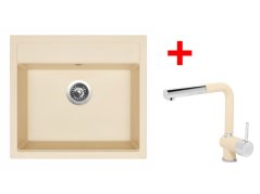 Set Sinks Solo 560 Sahara + Mix 3 P GR