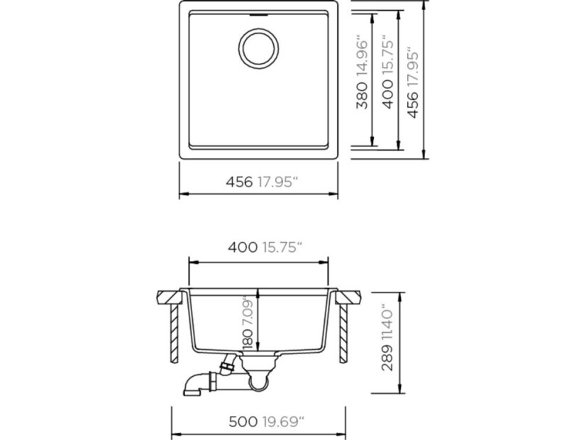 Granitový drez Schock Kiruna N-100-A Ivy