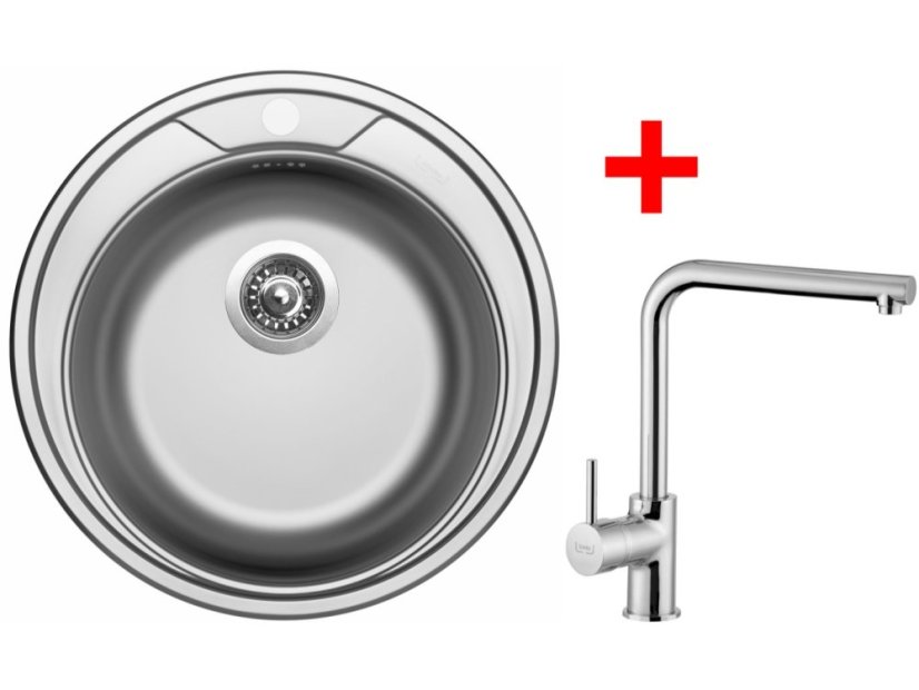 Sinks ROUND 510 + ELKA