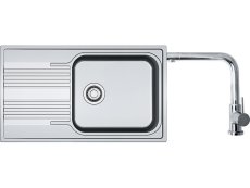Set Franke SRX 611-86 LB Nerez + baterie Franke FN 0143 Chrom