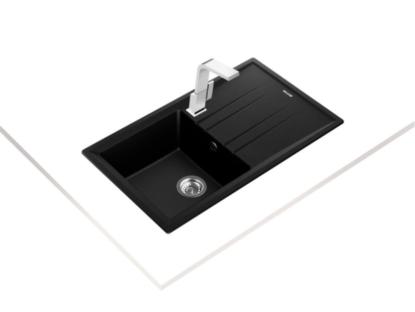 Granitový drez Teka STONE 50 B-TG 1B 1D Nero
