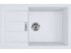 Tectonitový dřez Franke S2D 611-78 XL Bílá