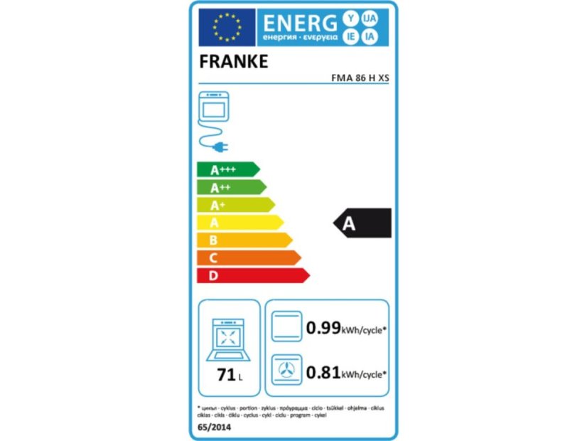 Franke FMA 86 H XS