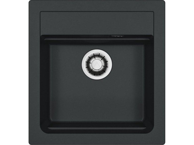 Granitový drez Alveus Atrox 20 QC čierná matná A90