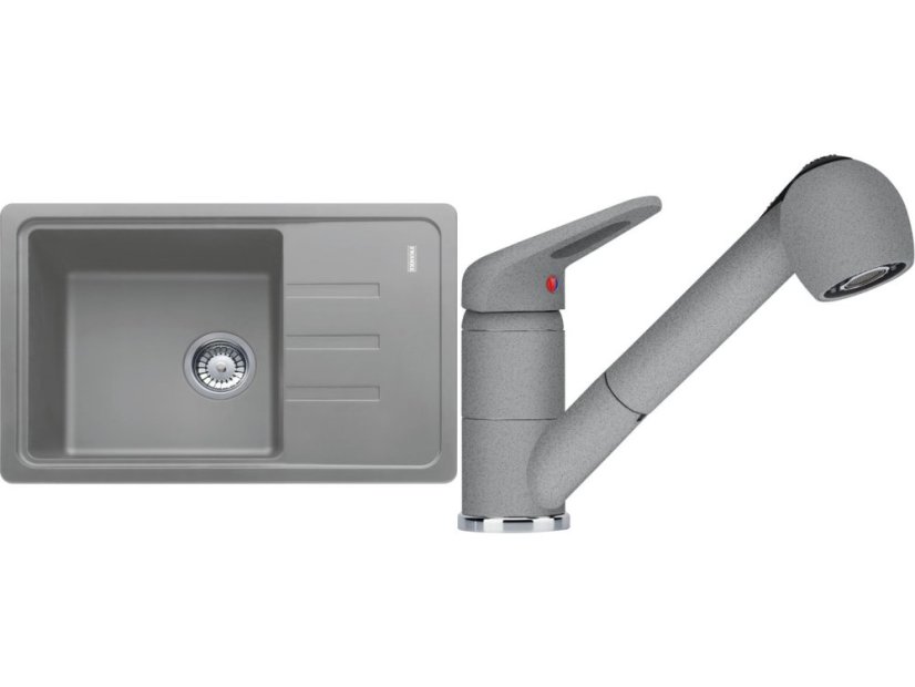 Set Franke BSG 611-62 Šedý kámen + FC 9547.084