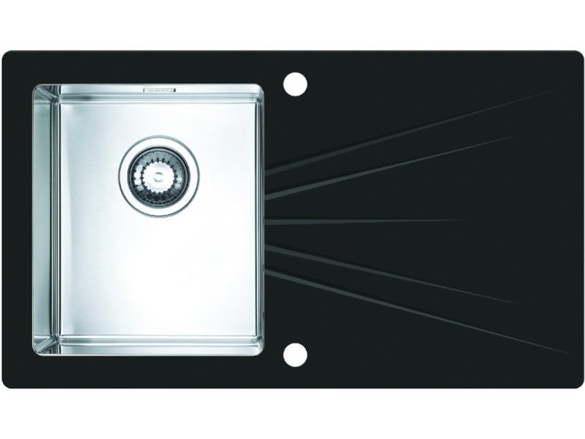 Kuchyňský drez Alveus Karat 10 L čierný
