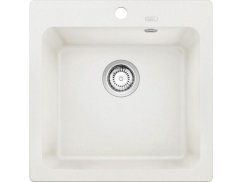 Granitový drez Blanco NAYA 5 InFino biela