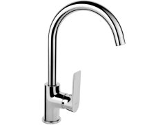 Dřezová stojánková baterie Algeo Square chrom BAQ4 Dřezová stojánková baterie Algeo Square chrom BAQ4