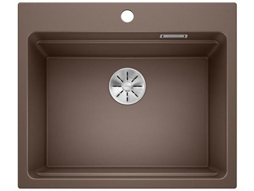 Granitový drez Blanco ETAGON 6 Káva, bez excentru
